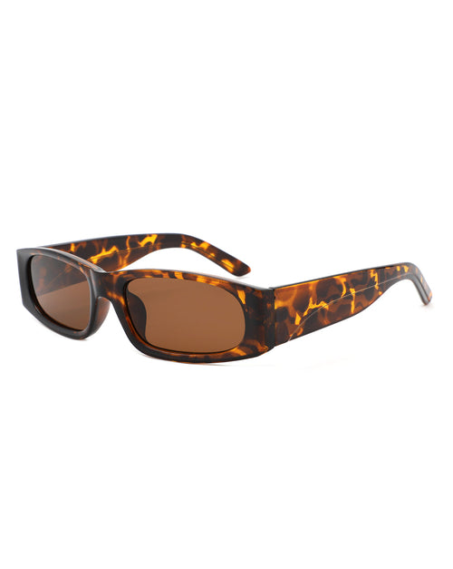 Talon Narrow Retro Rectangle Sunglasses