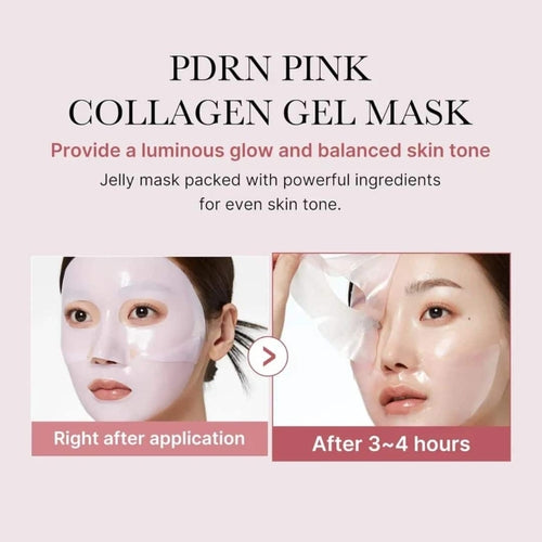 Medicube PDRN Pink Collagen Gel Mask – 4 Pack