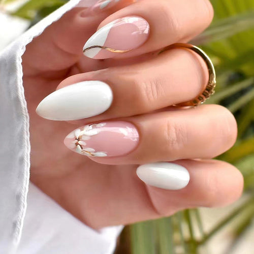 Press-On Nails Kit with Glue & Gel Stickers
