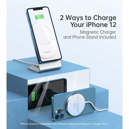 CHOETECH MagLeap Magnetic Wireless Charger &amp; Stand