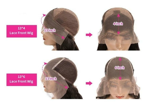 Kinky Curly Human Hair Wig – 13x4 HD Lace, 200% Density