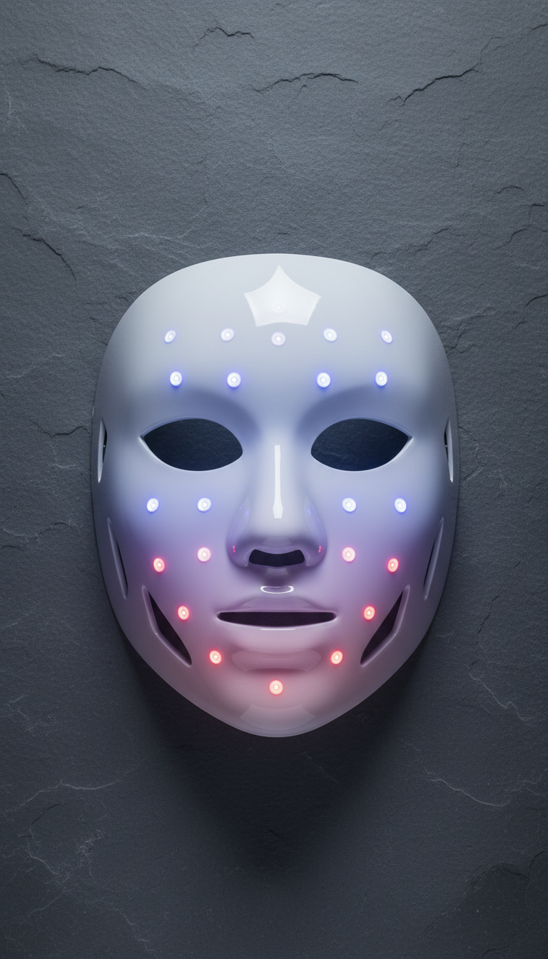 LED light therapy face mask, 7-color, placeholder image