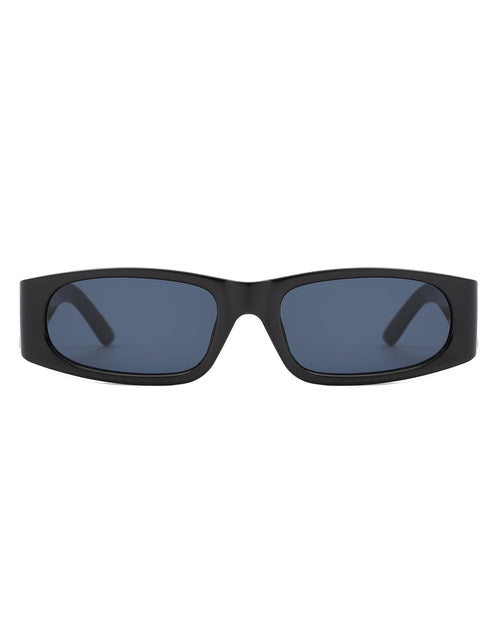 Talon Narrow Retro Rectangle Sunglasses