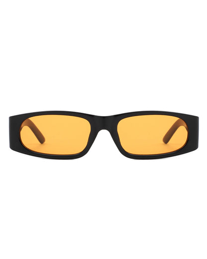 Talon Narrow Retro Rectangle Sunglasses