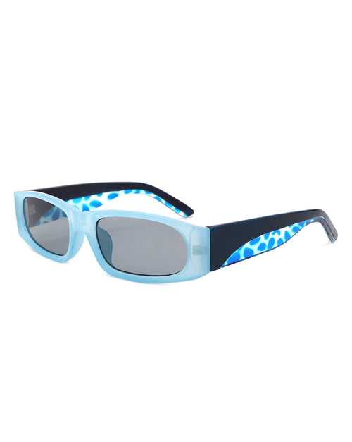 Talon Narrow Retro Rectangle Sunglasses