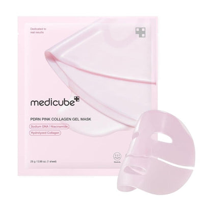Medicube PDRN Pink Collagen Gel Mask – 4 Pack