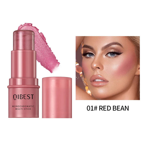 3-in-1 Cream Blush Stick for Cheeks, Lips &amp; Eyes