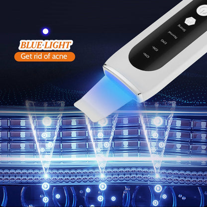 Ultrasonic Skin Scrubber with EMS Microcurrent