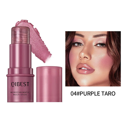 3-in-1 Cream Blush Stick for Cheeks, Lips &amp; Eyes