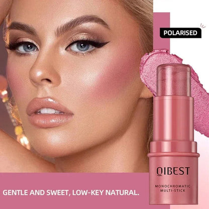 3-in-1 Cream Blush Stick for Cheeks, Lips &amp; Eyes
