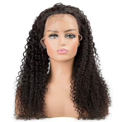 Kinky Curly Human Hair Wig – 13x4 HD Lace, 200% Density