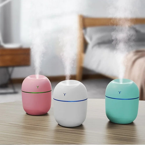 Ultrasonic Aroma Diffuser &amp; Humidifier with LED Light
