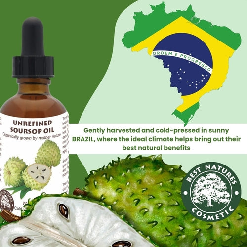 Organic Cold-Pressed Soursop Oil