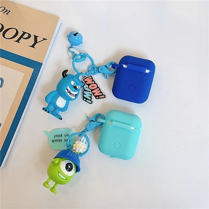 Cartoon Big Eye Boy AirPods Case