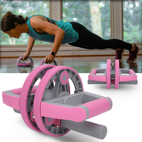 Ab Wheel &amp; Resistance Strap Fitness Set