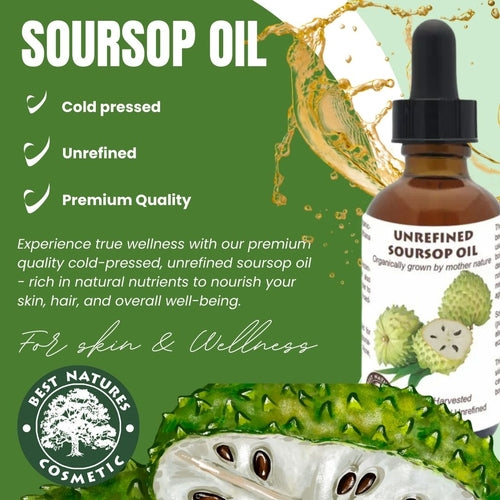 Organic Cold-Pressed Soursop Oil