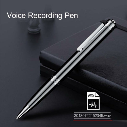 Professional 8GB 24hrs Long time Voice Pen recorder Mini Digital